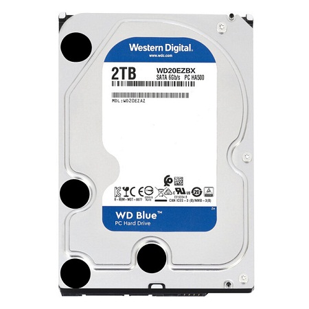 Ổ CỨNG HDD WD 2TB BLUE 3.5 INCH, 7200RPM, SATA, 256MB CACHE